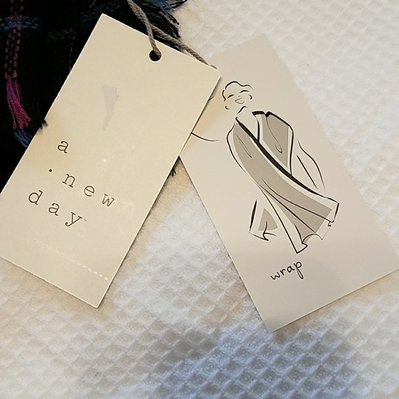 NWT A New Day multicolor Scarf wrap/drape - Picture 2 of 4